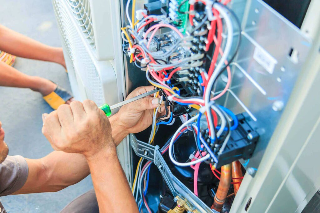 AC repair and installation by Beach Front Air in Clearwater Florida.