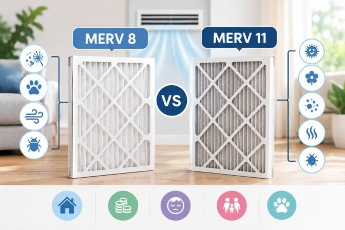 MERV 8 vs MERV 11: Which Air Filter Rating Is Best?